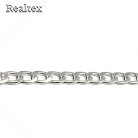 Цепочка декоративная K-12325 цв.никель 