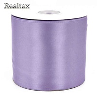 Лента атласная 75мм Realtex (32.9м) цв.021 сиреневый