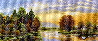 Набор для вышивания Матрёнин Пасад №1076 "Закат" 24х47см