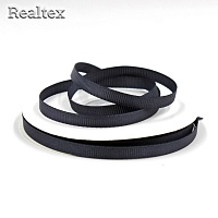 Лента репсовая  6мм MG (22,8м) цв.077 тёмно-серый