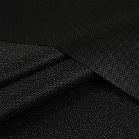 Флизелин точечный 50г/м ш.90см 6050B IdealTex (100м) цв.черный