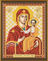 Рисунок на канве для бисера НС 5035 "Богородица "Смоленская" 