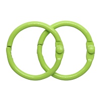 Кольца для альбомов 25мм 5AS-103 цв.салатовый