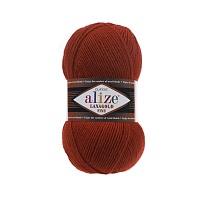 Пряжа Alize "Lana Gold Fine" (100гр) цв.036 терракот