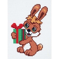 Рисунок на канве МП №999 "Зайка" 16х20см