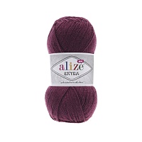 Пряжа Alize "Extra" (100гр) цв.306 сливовый