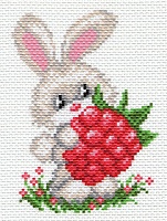 Рисунок на канве МП №1659 "Малинка" 16*20см