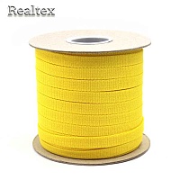Шнур плоский 06с2341 14мм цв.006 желтый