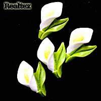 Набор обьемных фигурок LR15-4615 "Каллы" цв.белый