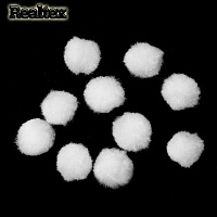 Помпоны  Realtex для рукоделия 20мм цв.белый 