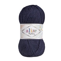 Пряжа Alize "My Baby" (50гр) цв.058 темно-синий