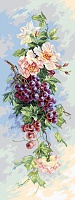 Рисунок на канве МП №1820 "Виноградная лоза" 40х90см