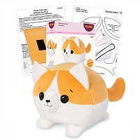 Набор для изготовления игрушки TT-0421 Пёсик Акитоши "Miadolla"