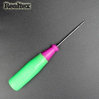 Шило Realtex проколочное с пластиковой ручкой 2мм