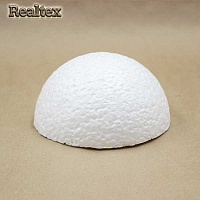 Заготовка для декорирования Полусфера  8см (10шт) (пенопласт пористый) 