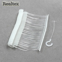 Этикетодержатели с крючком 50мм цв.белый