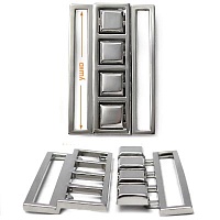 Пряжка металлическая ГНУ 14149 40мм цв.никель