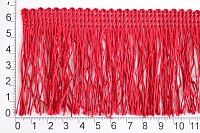 Бахрома  63мм 0390-0310 цв.171 красный