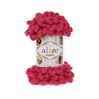 Пряжа Alize "Puffy" (100гр) цв.149 фуксия