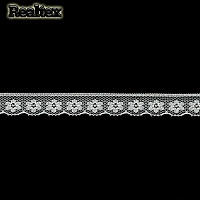 Кружево капроновое Реалтекс  15мм SC 136-1 (25м) цв.светло-молочный