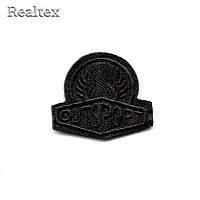  Термоаппликации Realtex S-5199 "OUT SPORT" цв.черный