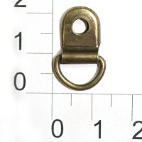 Петля обувная 2-027 цв.антик