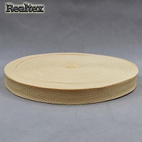  Стропа 25мм TM-25 (50м) цв.бежево-золотистый 6.4