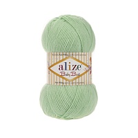 Пряжа Alize "Baby Best" (100гр) цв.041 зелёный