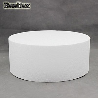 Заготовка для декорирования Цилиндр 24*10см (3шт) (пенопласт пористый)