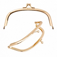Фермуар для сумок 125мм "Дуга" TBY.107950 цв.золото
