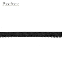 Резинка бельевая  Realtex 10мм 9112-010 (фестон) цв.черный