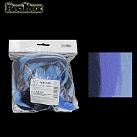 Шерсть для валяния MY-050 полутонкая (50гр) цв.6083 т.синий/св.голубой/лесной колокольчик