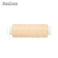 Нитки вощёные LC-001 плоские "Промысел" 0,8мм цв.006 суровый