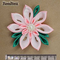 Украшение ручной работы №149 цв.3054/белый