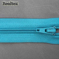 Молния витая Т.5 85см разъемная цв.210/С/216С/274С бирюза