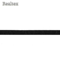  Резинка для бретелей  Realtex  6мм цв.черный