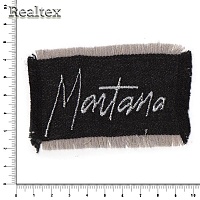 Термоаппликации джинсовые 702 "Montana" цв.мультиколор 