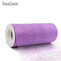 Фатин с глиттером средней жесткости RS ш.150мм цв.15 сиреневый