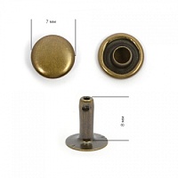 Хольнитены   9*9мм цв.антик 