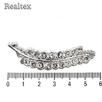 Украшение на прокол IA 26-6 60мм (пластик) цв.никель 