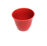 Миниатюра 27072 SN-13 "Горшочек" пластик цв.красный