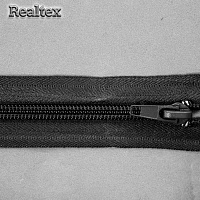 Молнии обувные Т.7 14см неразъёмная цв.черный 