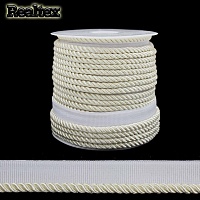 Кант витой мебельный Realtex 4мм (18,3м) цв.04 молочный