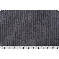 Плюш "Peppy" CHENIILLE CUDDLE 48*48см 520г/кв.м цв.graphite