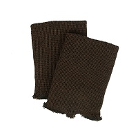 Манжет трикотажный "Gamma" 8*10см (2пары) цв.коричневый