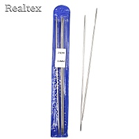 Спицы из 5-ти шт. металл Realtex №3,0 25см