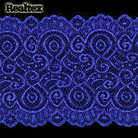 Кружево стрейч 180мм TBY L1351 цв.223 синий