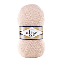 Пряжа "Angora Real 40" (100гр) цв.404 шампань