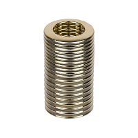 Люверсы для штор 35мм "Gamma" цв.№02 золото 