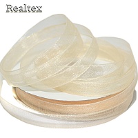 Лента капроновая 10мм Realtex цв.3064 св.песок